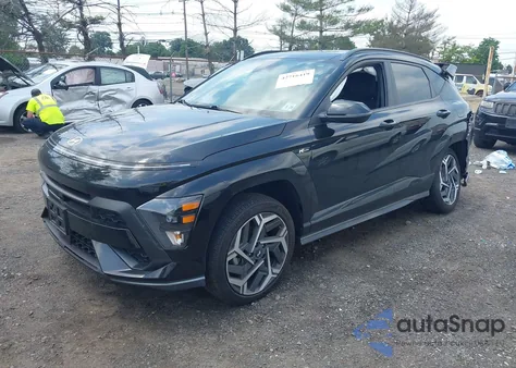 2024 Hyundai Kona N Line from USA, damaged, VIN KM8HACA31RU027509